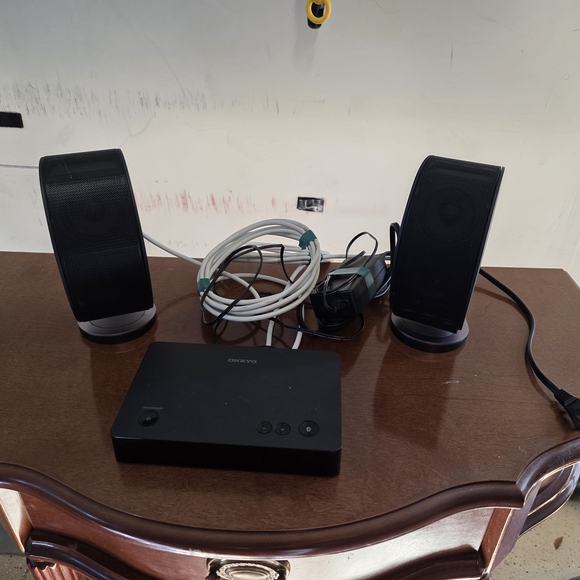 Black Portable Speaker System